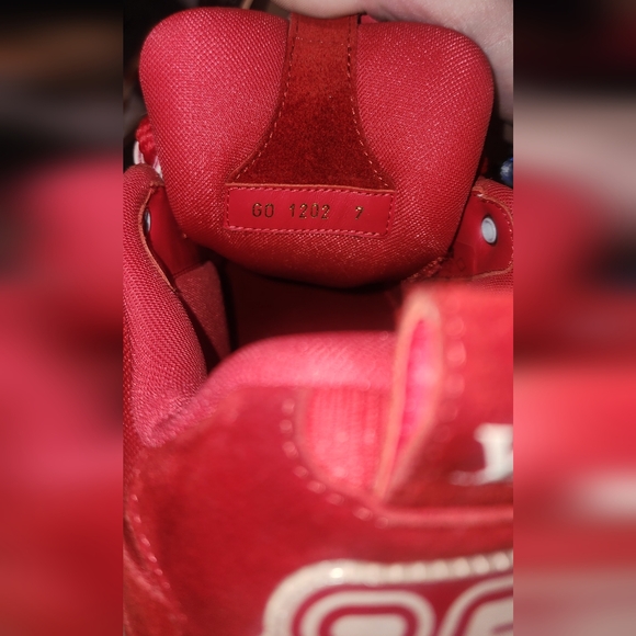 Brand new Louis Vuitton LV Skate Sneakers in Red & White - Picture 11 of 15